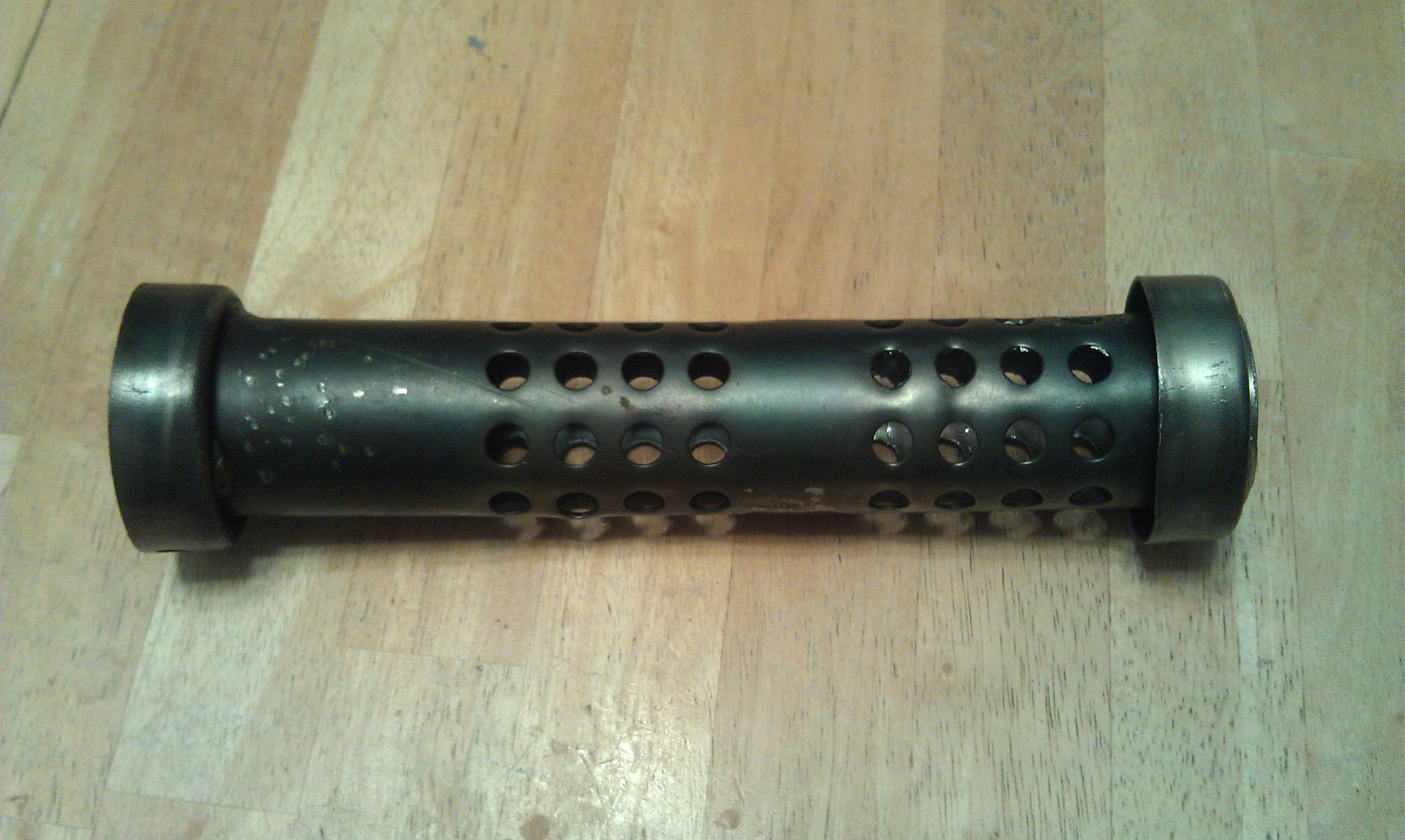 Exhaust clip Cobra Swepts w/ modified baffles.